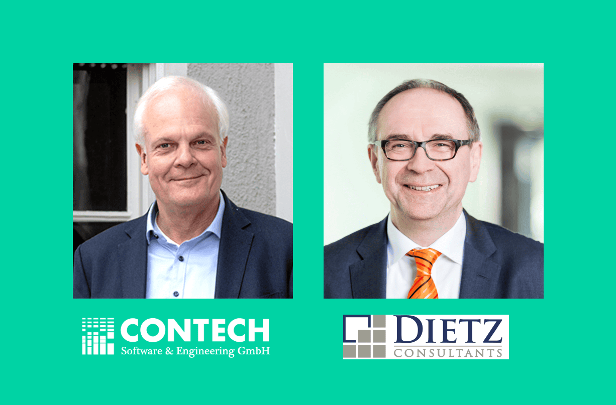 Strategische Partner Frank Thurner von Contech und Winfried Dietz von Dietz Consultants